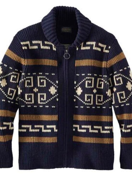 Pendleton Sweaters - Pendleton Women's Westerly Cardigan Navy